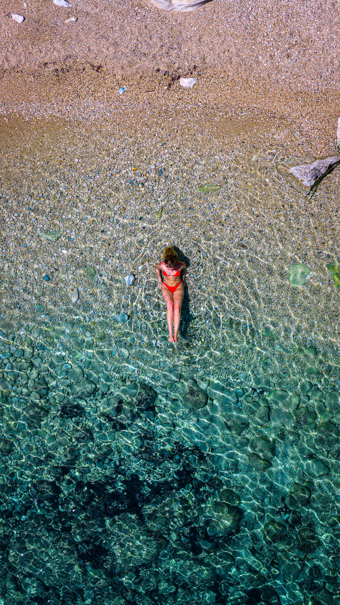 Crystal clear Adriatic sea on a private boat tour from Hvar