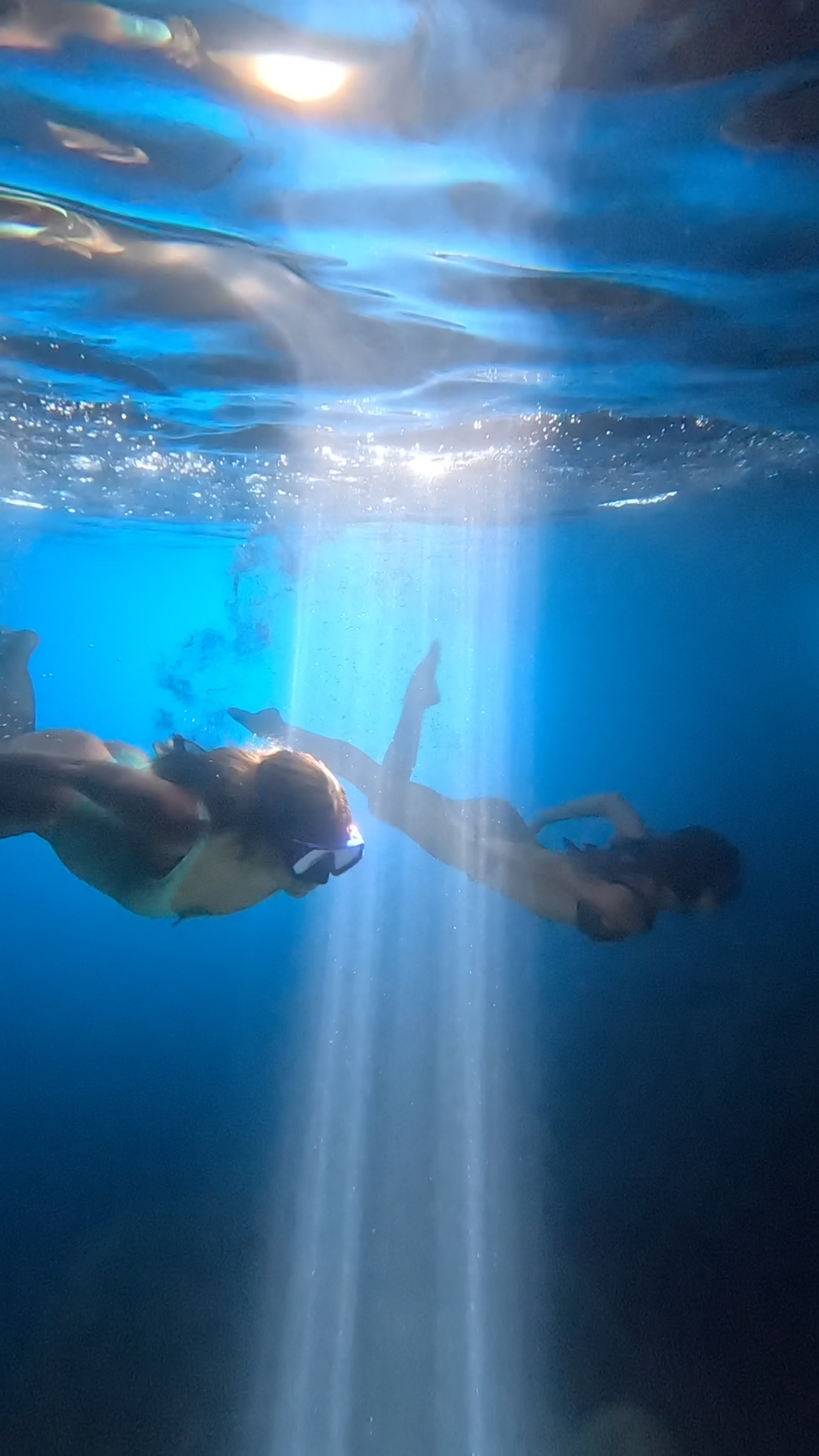 Green Cave on Vis island - snorkeling through underwater arch on 5 Islands tour from Hvar